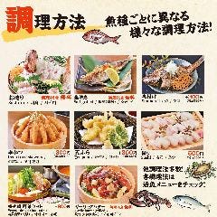 ジャンボ釣船 つり吉 大阪新世界店 メニュー：釣り/生もの - 楽天ぐるなび