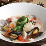 【冬限定】石巻産牡蠣と魚介のスープスパゲティ