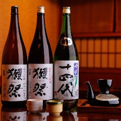 獺祭 大吟醸４８しぼりたて生　「本日のおすすめメニュー」より