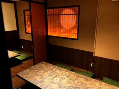 癒しの寛ぎ個室・創作炭火料理 月の坊 千葉店 店内の画像