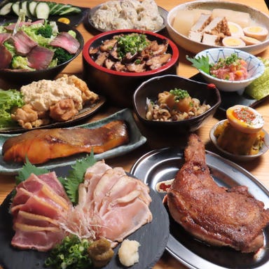 鶏居酒屋 ちらんや_【11~2月】骨付き鶏一本焼/知覧どり刺身/寒ブリ味噌焼き等料理10品+生ビール付2H飲放5000円