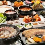 韓国料理を楽しむ宴会コースもご用意！