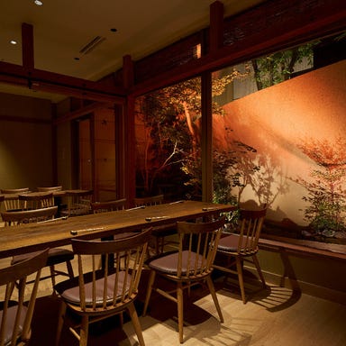 天婦羅と地酒 金沢彩旬-JAPANESE CUISINE-_簾で仕切る半個室