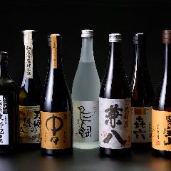 焼酎も種類豊富にご用意しております。