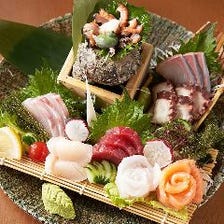 【毎日】県産新鮮魚介が食べられる