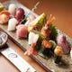 沖縄の旨い魚介のお寿司盛り合わせは必食です！