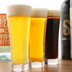 ライトからフルボディまで様々な風味のクラフトビールも人気♪