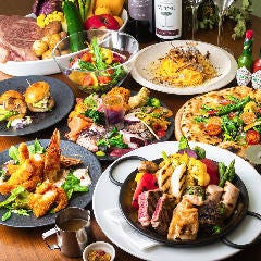 Tsuchi 農園野菜とチーズ料理