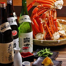 【特上のずわい蟹が90分食べ放題】特上食べ放題コース8,980円　～最上級のかに料理のおもてなし～