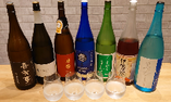 全国から厳選した日本酒も取り揃えています！