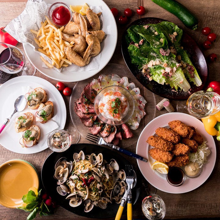 フィッシュオイスターバー 西武渋谷店の料理一例