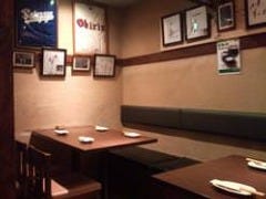 半個室空間 仲間と語らう寛ぎのひととき
