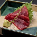天然本まぐろ 赤身刺身(4切)  Fresh Wild Bluefin Tuna Sashimi (set of 4 slices)