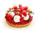 「赤いベリーのタルト」
ベリーの酸味が心地よいタルト