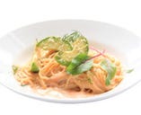 アボカド＆明太クリーム パスタ