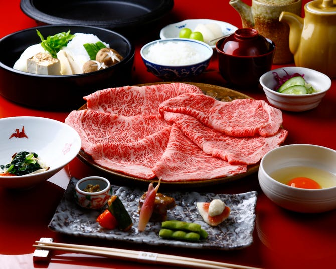 すき焼割烹 日山 人形町 小伝馬町 すき焼き ぐるなび