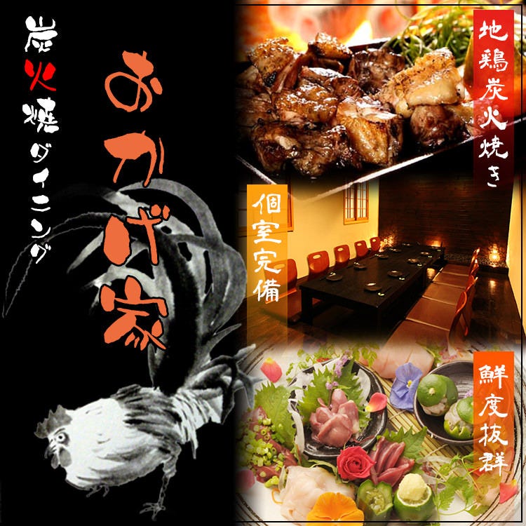個室 炭火焼dining おかげ家 高槻店 高槻 居酒屋 ぐるなび