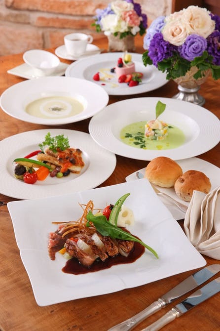 森の邸宅 彩音 岡山市 フレンチ フランス料理 ぐるなび