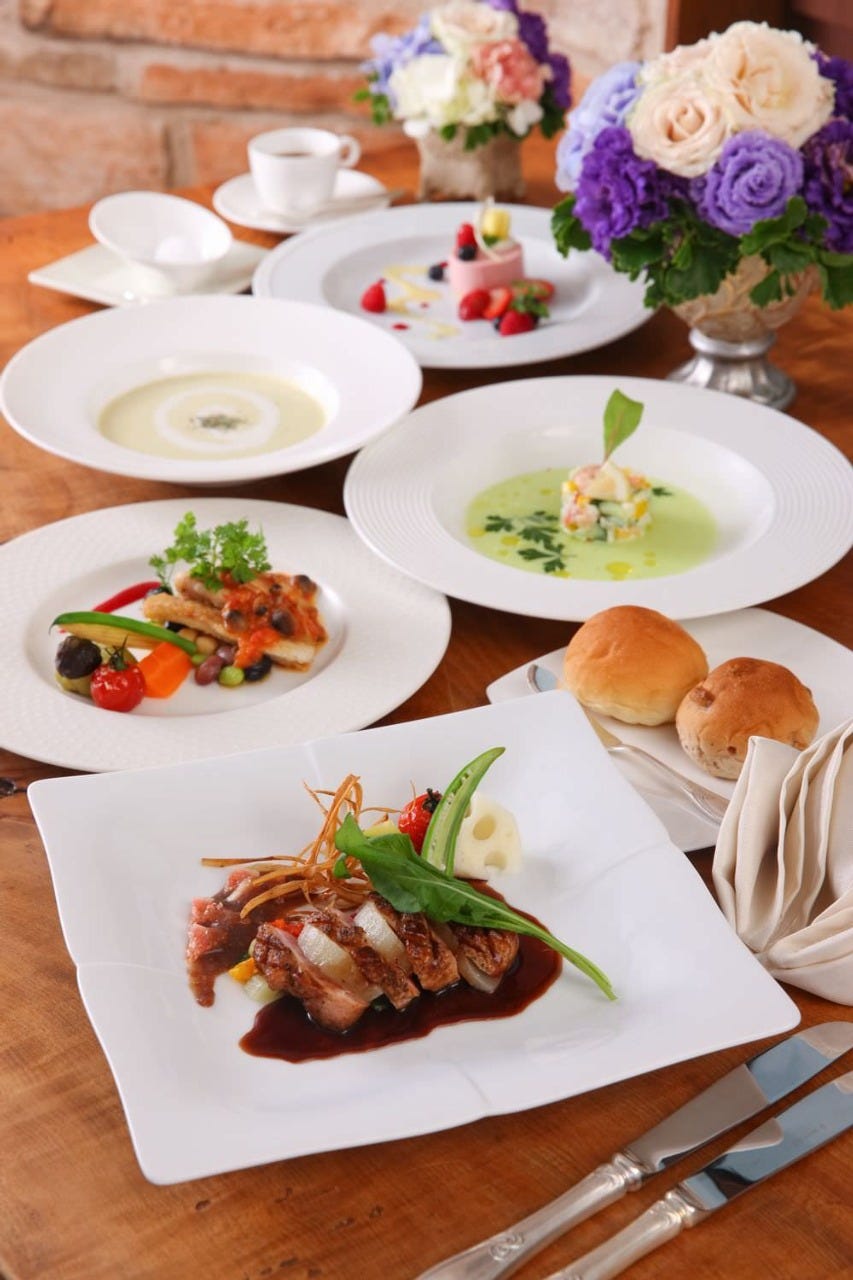 森の邸宅 彩音 岡山市 フレンチ フランス料理 ぐるなび