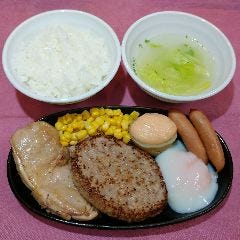 ミックスグリルランチ◇ライス/スープ付◇900円