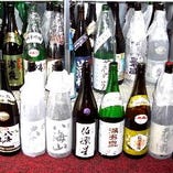 日本酒、焼酎も種類豊富にご用意しています。