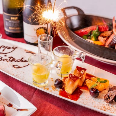 和牛熟成牛とシチリアワイン せいとう 本店_サプライズにも最適なデザートプレートもご用意できます