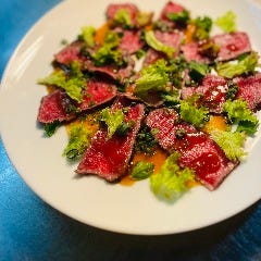 熟成和牛のたたき おろしポン酢