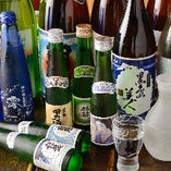 日本酒も豊富な品揃え！