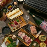 名古屋コーチンをはじめとした厳選の地鶏や、河内鴨を使った創作料理をお楽しみください！