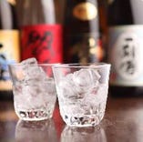 豊富に焼酎取り揃え！飲み放題でもお楽しみいただけます。