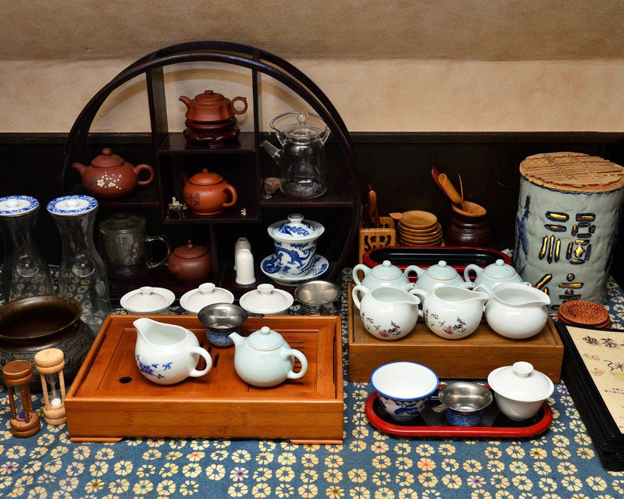 品数豊かな中国茶の数々！