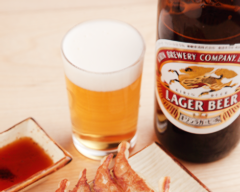 ちょっとだけBEERを飲みたい時にはコップ生BEERもございます。