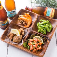 シェアして楽しい小皿料理も豊富に!!