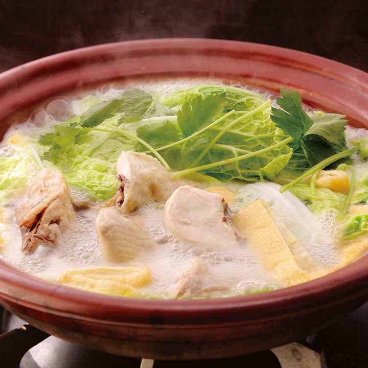 桜島鶏の水炊き鍋
