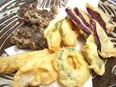 島野菜の沖縄天ぷら盛り合わせ