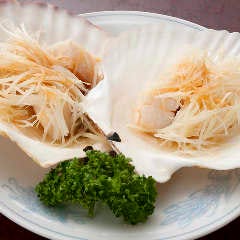 慶福楼 本厚木店_ホタテ貝の特製ねぎしょうがタレかけ