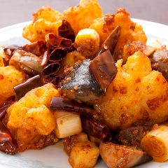 慶福楼 本厚木店_四川風海老のピリ辛炒め