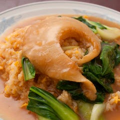 慶福楼 本厚木店_フカヒレ入りあんかけ炒飯