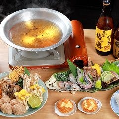 季節限定で鍋がメインのコースをご用意しております♪