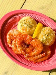 THE GARLIC SHRIMP