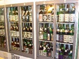 名古屋で一番の冷蔵庫　常時１５０本以上あります