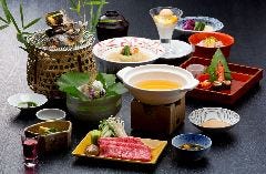 ご昼食休憩部屋付きプラン「季節の京風創作懐石」