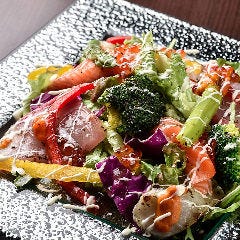 地元の野菜を使った新鮮なお野菜を提供！