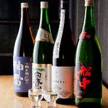 “通”も唸る日本酒の品揃えも魅力