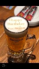 誕生日に最適！バースデーメッセージビール！プレミアムモルツ　香るエール　〈生〉通常ビールに＋100円