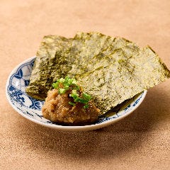 炉庵の蕎麦みそ
