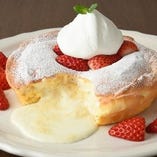 絶品！ふわとろチーズパンケーキ　～　ストロベリー　～