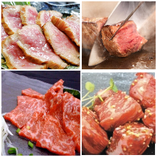 Ａ４和牛を使用した絶品お肉料理の数々