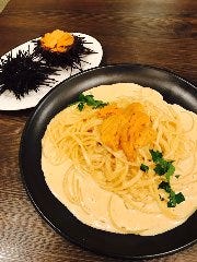 人気No.1  濃厚ウニのクリームソーススパゲッティーニ