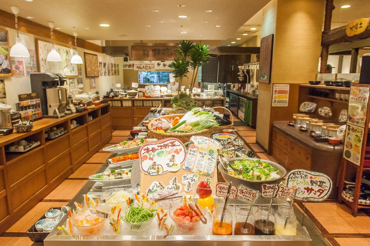 野の葡萄 鹿児島店 鹿児島市 バイキング ビュッフェ ぐるなび